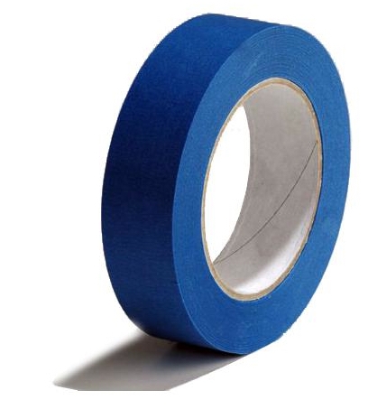 Masking tape blauw 25 mm x 50 -